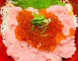 ネギトロイクラ丼（大衆魚酒場 魚の舞）