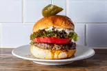 スタンダードバーガー Standard Burger（CURRY ＆ BURGER 下北沢バルセブン）