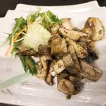 アワビとエリンギのバター炒め(海鮮と鍋のかかし亭)