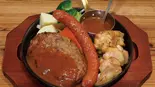 【洋食の王道】MIXグリル(ハンバーグレストランBOSTON四天王寺店)