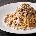 白のボロネーゼ(ボロネーゼの扉を開けてみました。 Sprezzatura 土佐堀店)