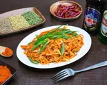 ベジタブルチョウミン Vegetable Chow Mein（Indian Nepali Restaurant .Mt.EVEREST）
