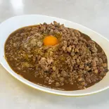 ひき肉スタミナカレー（スタミナカレーの店 バーグ 白楽店）
