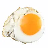 目玉焼き.  Fried egg（毎日カオマンガイ飯田橋店）