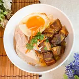 角煮 おこわ（Taiwan＆Vietnam Cafe BLACK BREW 玉造駅前店）