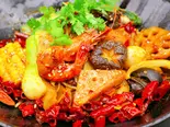 麻辣香鍋|マーラーシャングォ|汁なしスパイシー鍋（薬膳しゃぶしゃぶ 小尾羊 銀座店）