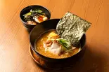魚介白湯らぁ麺 セット(秋刀魚中華そば生粋)