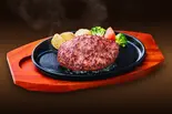 粗挽きハンバーグ 180g（ステーキのどん 戸田店）