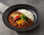 彩り野菜のキーマカレー（猫も杓子も）