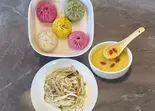 【人気No.1】カラフル肉まん満足セット（西関中華まん）