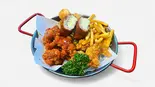 モッパンSET（韓国料理 ホンデポチャ 新大久保本店）