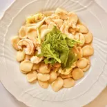 海老と季節野菜のペペロンチーノ（CHARME cafe restaurant）