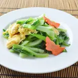 玉子と青梗菜の塩炒め（満福楼 東村山店）