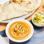 チキンカレーセット Chicken Curry Set（インドアジアン料理＆バー SUNRISE）