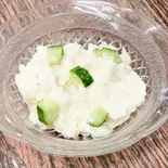 ポテトサラダ(海鮮茶漬け&海鮮丼940円~ 尼の丼丸 西長洲店)