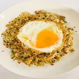 インド風ガーリック炒飯（中華料理 渤海飯店）