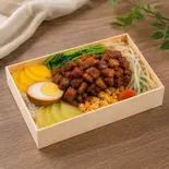 ルーロー弁当（池上木片弁当）