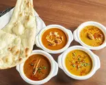 ナンカレーセット Naan Curry Set（トルコのケバブ(インディアンパレス)Turkish Kebab (Indian Palace)）