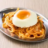 目玉焼ナポリタン Fried egg Napolitan（スパゲティの店『神田ナポリタン』 下高井戸店）