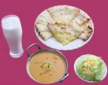 チーズナンセット /Cheese Nan Set (オススメです)（インドレストラン サンライズ）