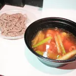 鳥南蛮キムチそば(伏龍石沢亭)