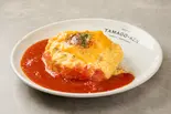 トマトオム＆炙りチーズ（神田たまごけん秋葉原店）