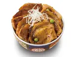 当店人気No.2 ハーフ＆ハーフ丼〈肉大盛〉Half-and-Half Bowl Large（元祖豚丼屋TONTON新開地）