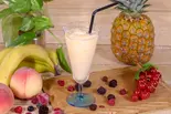 マンゴーヨーグルトスムージ ー Mango-Yogurt Smoothie（Nepali Kitchen ＆ Spice House今里店）