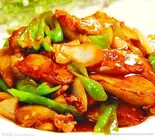 じゃがいも茄子ピーマン炒め 地三鮮（本格四川料理 天府）