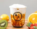 黒糖タピオカチーズフォーム Brown Sugar Tapioca + Cheese Foam（黒工号錦糸町店）