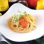 【人気NO.1】ウニとイクラのクリームパスタ（BamVino 桃谷店）