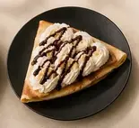 チョコバナナWクリーム（RIZ CAFE CREPE RIZ 大名店）