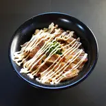 極旨 マヨネ-ズ キムチ豚丼（ジョニーのからあげ 岸辺駅前店）