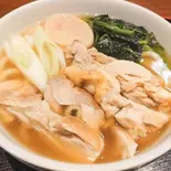 かしわうどん(味処 あずま)