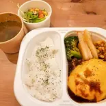 チーズハンバーグセット（メーメのイタめし家）