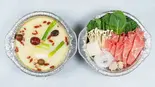 1人火鍋しゃぶしゃぶセット（薬膳しゃぶしゃぶ 小尾羊 銀座店）