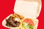 KEBAB RİCE BEEF ケバブライス(ビーフ)（Önder Restaurant kebab bar）