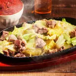 豚からし味噌 1.5人前（博多名物！旨辛鉄板焼肉 中洲亭 なんば店）