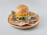 テリヤキバーガー（「神明Bugar」シンメイカフェアンドキッチン）