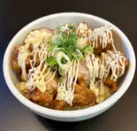 唐揚げ丼（麺屋のりお西成花園店）