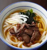 牛カルビうどん（匠のうどん 彩屋 芝浦店）