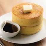 手作りホットケーキ(バター・シロップ付き)（フライングスコッツマン秋葉原店）