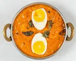 Kerala Egg Roast ケララエッグロースト 800円(ニルワナム 南インド料理レストラン 神谷町店 Nirvanam South Indian restaurant Kamiyacho branch)