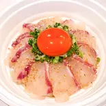 白身ユッケ丼(ごま油)（翔太郎寿し 住之江 別邸）
