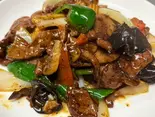 豚レバー黒胡椒炒め（福記餃子）