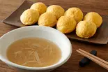 《千切り生姜と鶏のスープ》やっちゃんの明石焼き（やっちゃんのたこ焼き 今福西1丁目店）