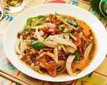 ปูนิ่มผัดพริกไทยดำ ソフトシェルクラブの黒胡椒炒め Soft-Shelled Crab and Black Pepper Stir-Fry(バンコックポニー食堂 岩本町店)