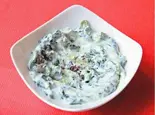 ほうれん草とヨーグルトのペースト  Spinach and Yogurt（kebab chef）