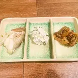 日替わり:ちょっとずつおばんざい三種（そよぎ庵）