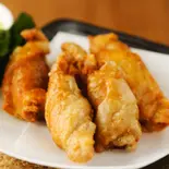 鶏皮ギョーザ（大盛そばめし無料→ 高崎亭）